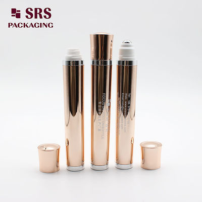 SRS Luxus-Plastik-Vibrationsrolle auf Flasche Rose Gold 10 ml