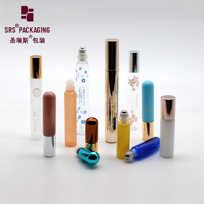 Leere dünne Wand Glas Parfüm Rollkugel Flasche 1ml 3ml 5ml 8ml 10ml 15ml