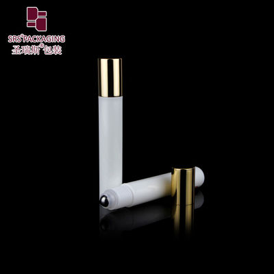 15ml Stahlkugel-Roll-On-Flasche mit Aluminiumkappe und anpassbarer Farbe PP-Spritzgusstechnologie