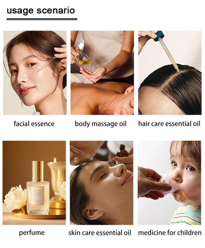 Schwarze Plastik-Tropfflasche aus Glas 5ml 10ml 15ml 20ml 30ml 50ml 100ml für Öl 2